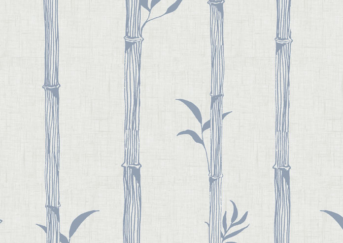 Bamboo Stripe, Spa Blue - Twist&Fit Roller Blind - Image 6